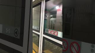 20221213 Coming in Jemulpo Station on Seoul Line 1(train to incheon) 수도권1호선 제물포역 진입 (인천행 열차) #shorts