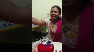 🎂minivloghappy గా ఫీల్ అవ్వాలో😄//బాధ పడాలో☹️ అర్థం కాలేదు//#birthday#cakecutting#shorts#funny#viral