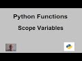Python Scope Variables
