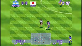 【マラドーナ×オフトジャパン】アルゼンチンvs日本 /実況ワールドサッカー2