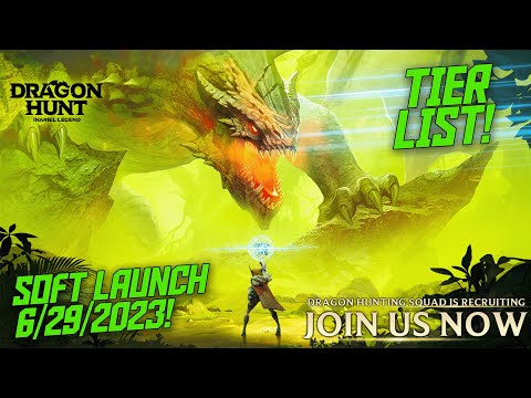 Tier List 1.0! Dragon Hunt: Inariel Legend (Soft Launch)
