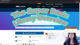 Basic Library Homepage Overview