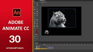 Adobe Animate CC Tutorial 30 | Action script basics | Beginners Tutorial