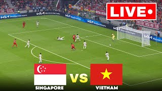 🔴 LIVE | Singapore vs Vietnam ⚽ ASEAN Championship 2024 - Semifinal | Match Today