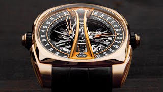 Cyrus Klepcys Vertical Skeleton Tourbillon Watch Review | Swiss Watch Gang