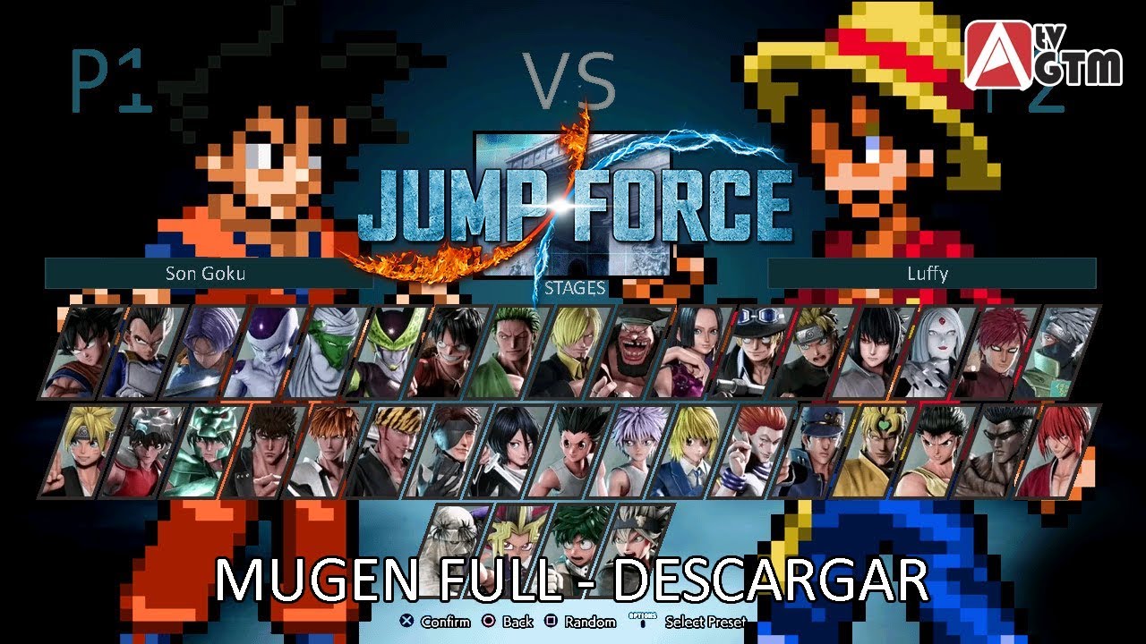 Jump force mugen на андроид. Jump Force Mugen v5. Jump Force Mugen v7. Jump Force Mugen последняя версия. Jump Force Mugen Android.