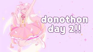 【DONOTHON DAY 2】back at it again..!!! | Prim Roserin idol VTuber