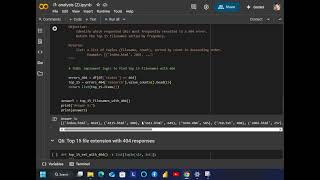 Project Name : Web Server Log Analysis using Python Libraries