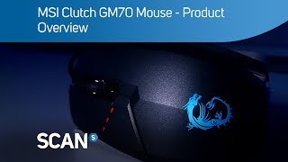 MSI Clutch GM70 gaming mouse - Overview