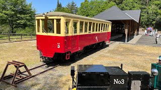 【尾小屋鉄道】小松市立ポッポ汽車展示館「キハ3」の公開運転会を見る