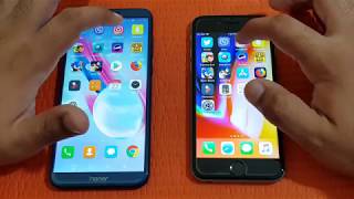 Huawei Honor 9 lite vs iphone 6s - Speed Test!!