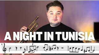 Night in Tunisia Trumpet Sheet Music