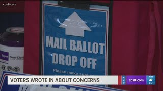 San Diego update at the Registrar of Voters and both presidential campaigns
