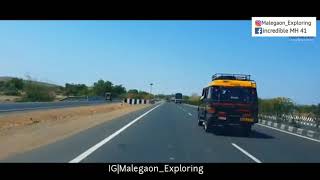 Malegaon to Dhule national highway 3 timelapse 2019