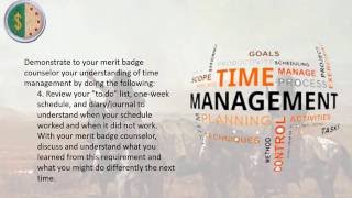 Personal Management Merit Badge Requirement 8