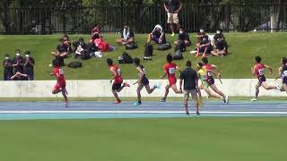 【大会新】男子共通4×100mR決勝 第74回滋賀中学夏季総体陸上