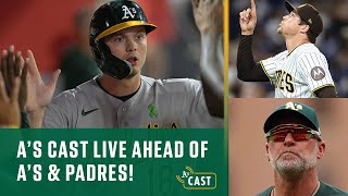 A's Cast Live Ahead of A's & Padres from NBC Sports! | Mason Miller & Mark Kotsay Join Towny!