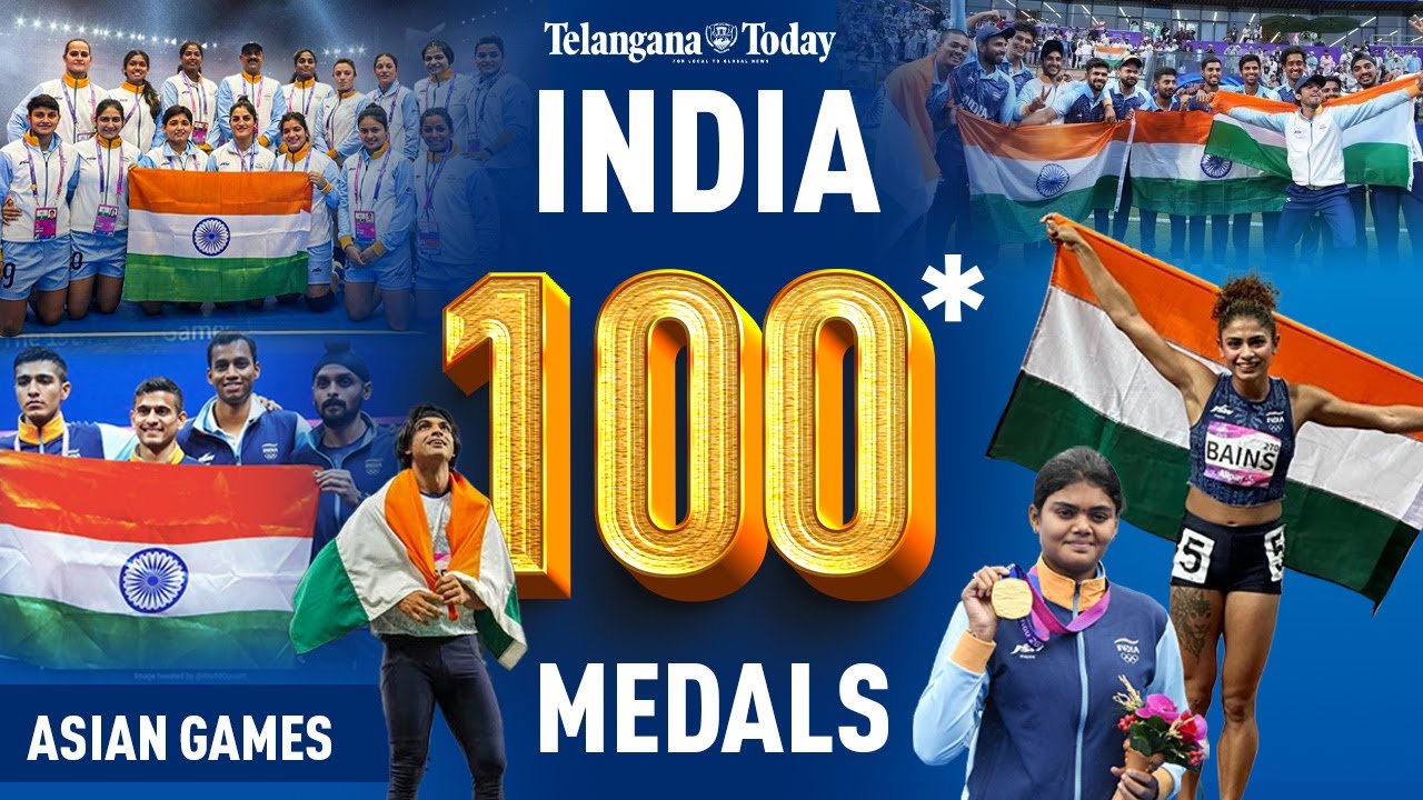 India Creates History With 100 MEDALS At Asian Games 2023 | #SportsNews ...