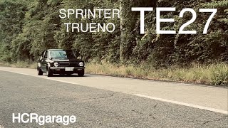 TOYOTA SPRINTER TRUENO TE27 MOVIE 【Spring編】 #japanesecar #jdm #toyota #trueno #te27