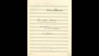 Olivier Messiaen joue « Les corps glorieux, sept visions brèves de la vie des ressuscités » (1939)