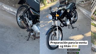 COMO VENDER MOTO - PREPARAR MOTO PARA REVENDER $💸 colocación de funda de asciento