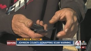 Johnson County kidnapping phone scam warning