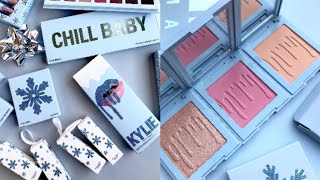 🎄2018 Full Swatches of New Kylie Cosmetics Christmas Holiday Collection Kristmas
