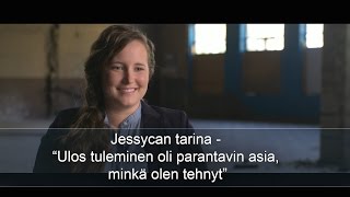 Jessycan tarina - Ulos tuleminen oli parantavin asia, minkä olen tehnyt