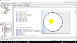 How to make analogue stopwatch in java | Stop watch in java