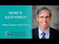 What Is Sleep Apnea?