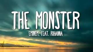 Eminem Ft Rihanna - The Monster  Lyrics 
