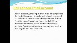 How To Create Bell Canada Email Account