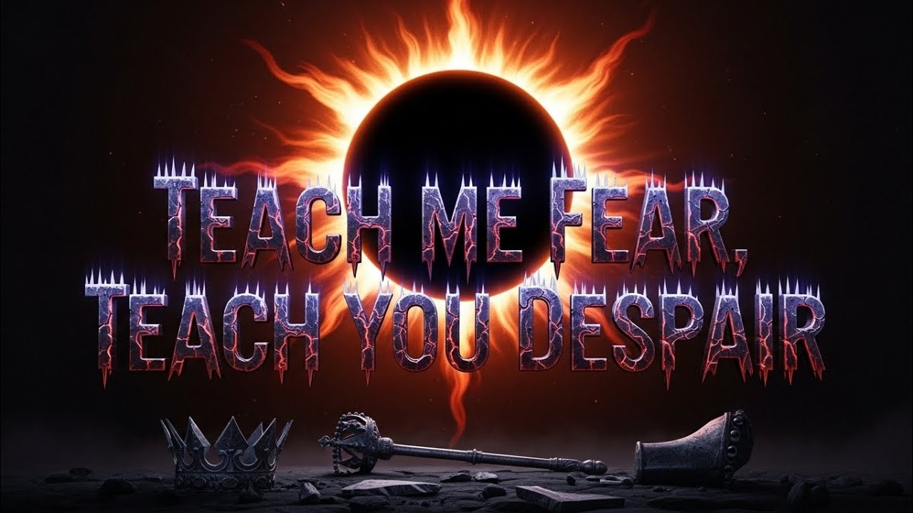 Teach Me Fear Teach You Despair Villain Song Youtube