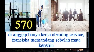 di pandang sebelah mata karena kerja cleaning service, Fransiska akan kaget setengah mati,