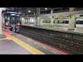 金沢駅　同時到着 u0026発車