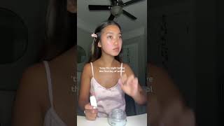 Full Day Event Explore Firstdayofschool School Grwm Relatable Backtoschool Skincare