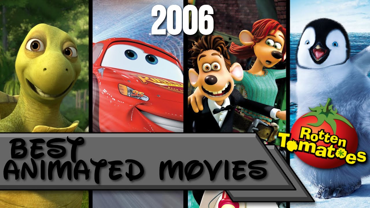 Top 10 | Best Animated Movies Of 2006 (Rotten Tomatoes) 🍅 - YouTube