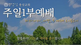 충성교회 실시간 예배