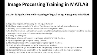 Image Processing Training in MATLAB _Session 2