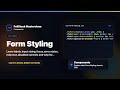 Form Styling Explained | FullStack Masterclass CSS Course