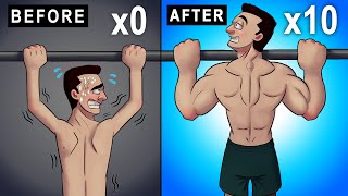 Go from 0 to 10 Pull-Ups FAST