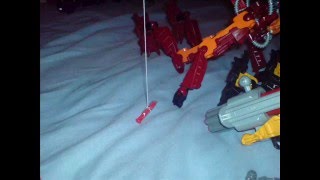 Bionicle jaller vs maxilos stop motion