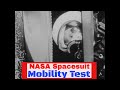 NASA APOLLO ERA SPACESUIT MOBILITY TEST & SIMULATED ZERO-G REPAIR TASK   XD47064