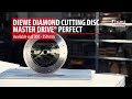 diewe diamond cutting disc masterdrive perfekt