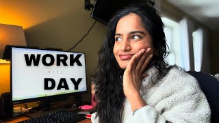 Thursday Workday Vlog | Gym 💪 , Promotion News,🏆 \u0026 Close Call with Bad Weather🌧️