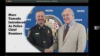 Montgomery County Maryland Media Briefing May 23, 2024