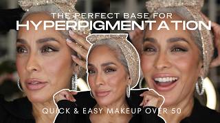 How to Cover Melasma & Hyperpigmentation | Smooth Base Makeup Routine, Over 50