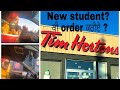 What to order first time at tim hortons? What tea and coffee options?