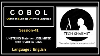 UNSTRING Statement with SPACE | UNSTRING Statement in COBOL | Cobol |