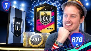 OMG RANK 1 DIVISION RIVALS REWARDS! ZWE TO GLORY #7 FIFA 19 ULTIMATE TEAM RTG